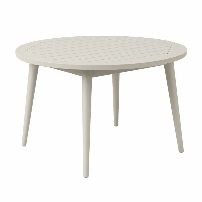 Okr?g?y st¨®? z aluminium 110 cm bia?y
