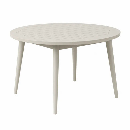 Okr?g?y st¨®? z aluminium 110 cm bia?y