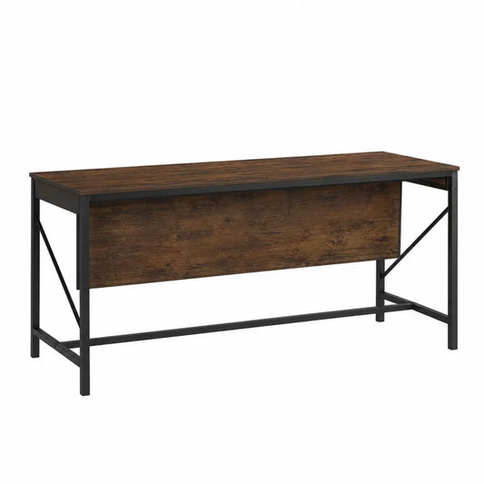 St¨®? komputerowy prostok?tny 120x60x75 cm drewno i metal